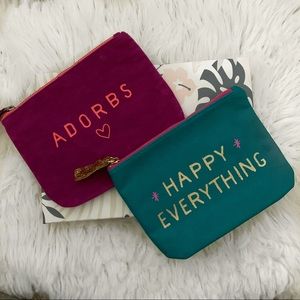 NWOT American Eagle Makeup Bag Set